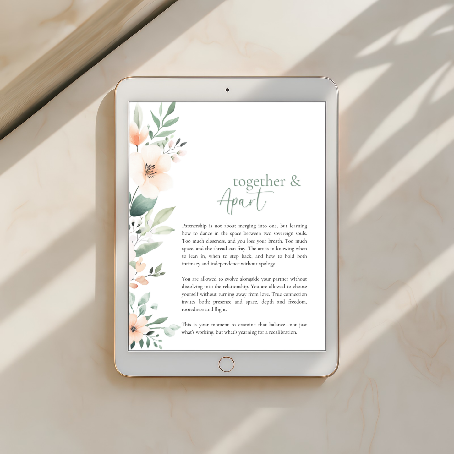 "More Than a Wife" Guided Journal – Printable 7x9 Self-Reflection Journal for Wives (Digital Download)