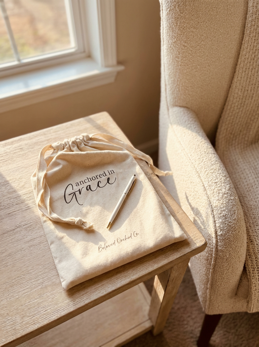 Anchored in Grace – Premium Hardcover Guided Journal for Wives (Pre-Order)