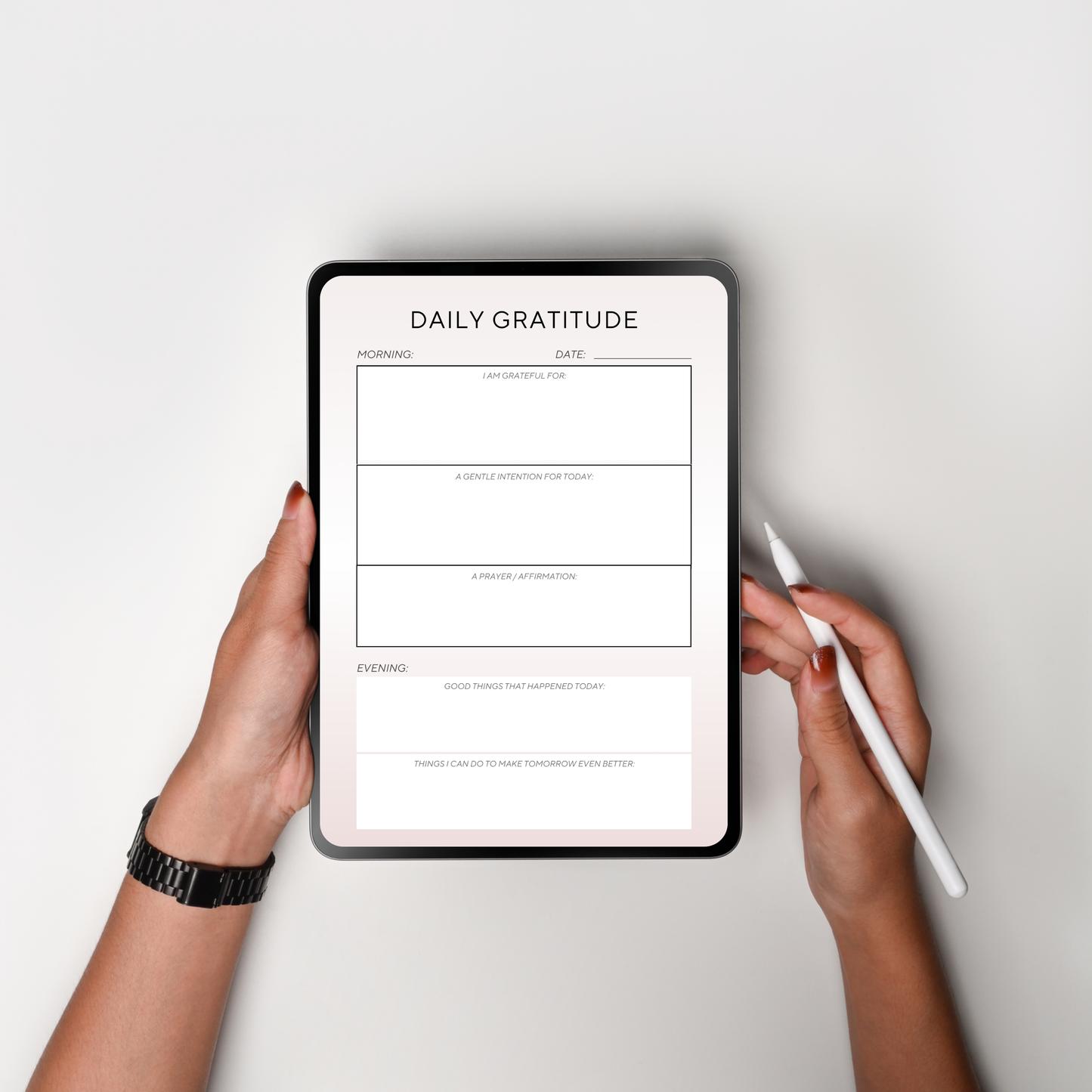 A Gentle Daily Reflection Journal – Printable Reflection Mini-Journal (Digital Download)
