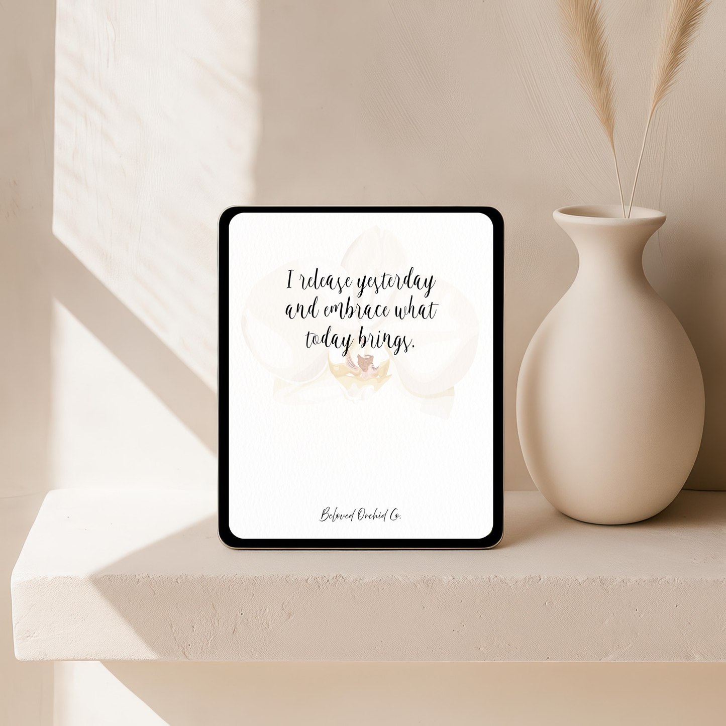 Digital Soft Morning Affirmation Cards (Free Printable Download)