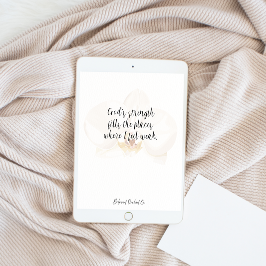 Digital Anchored Heart Affirmation Cards (Free Printable Download)
