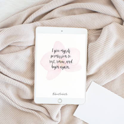 Digital Grace & Stillness Affirmation Cards (Free Printable Download)