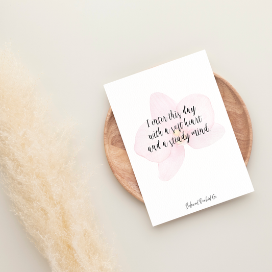 Digital Soft Morning Affirmation Cards (Free Printable Download)