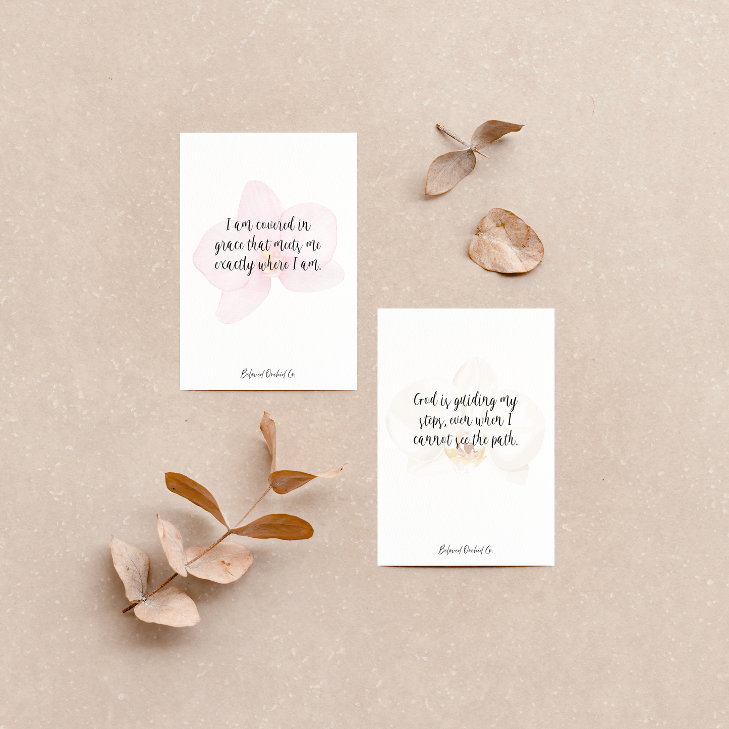 Digital Anchored Heart Affirmation Cards (Free Printable Download)