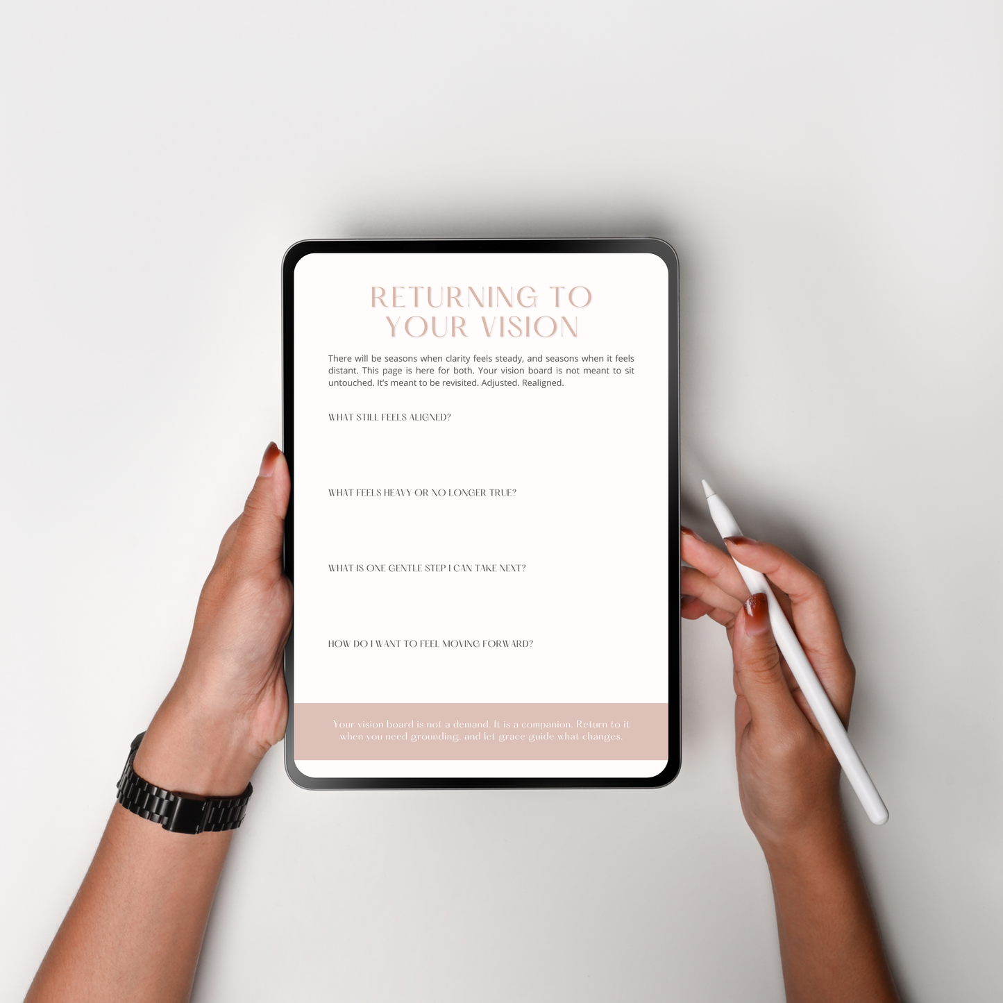 Create a Vision Board - A Gentle Guide to Clarity (Digital Download)