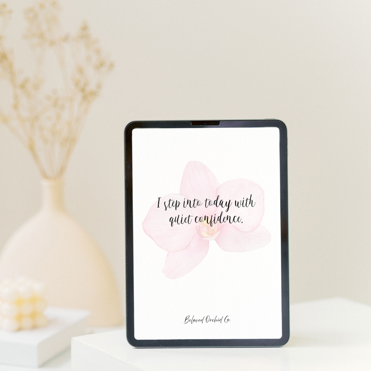 Digital Soft Morning Affirmation Cards (Free Printable Download)