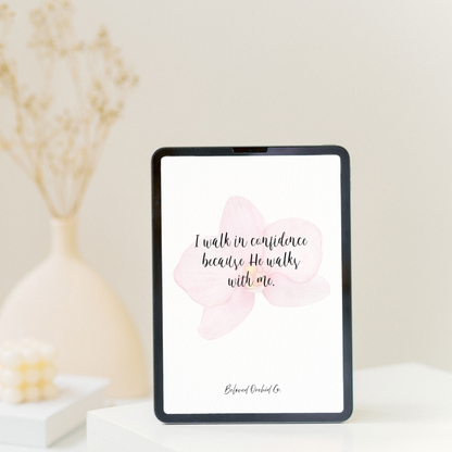 Digital Anchored Heart Affirmation Cards (Free Printable Download)