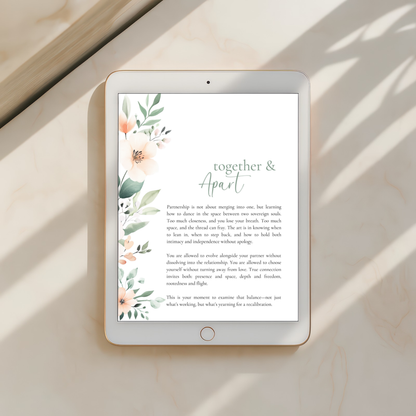 "More Than a Wife" Guided Journal – Printable 7x9 Self-Reflection Journal for Wives (Digital Download)