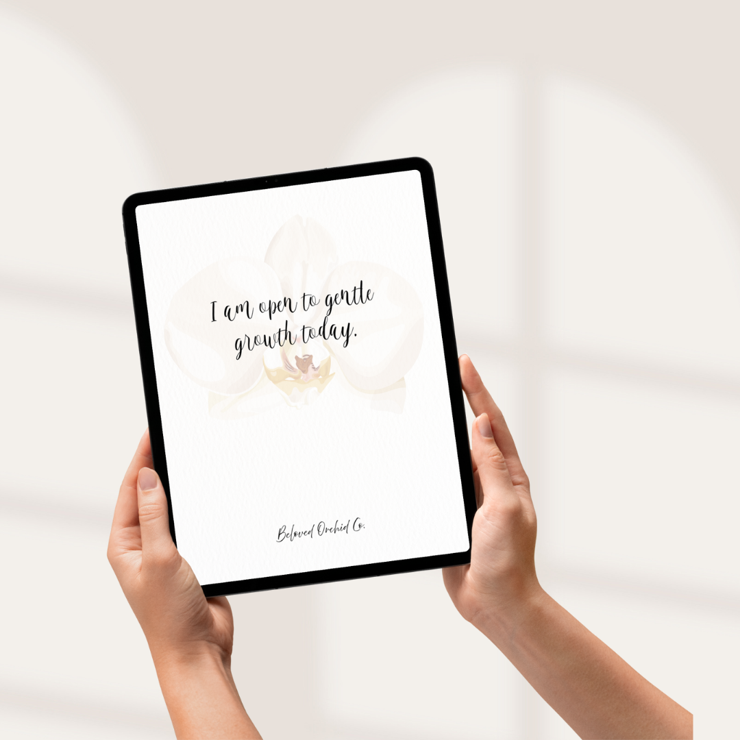 Digital Soft Morning Affirmation Cards (Free Printable Download)