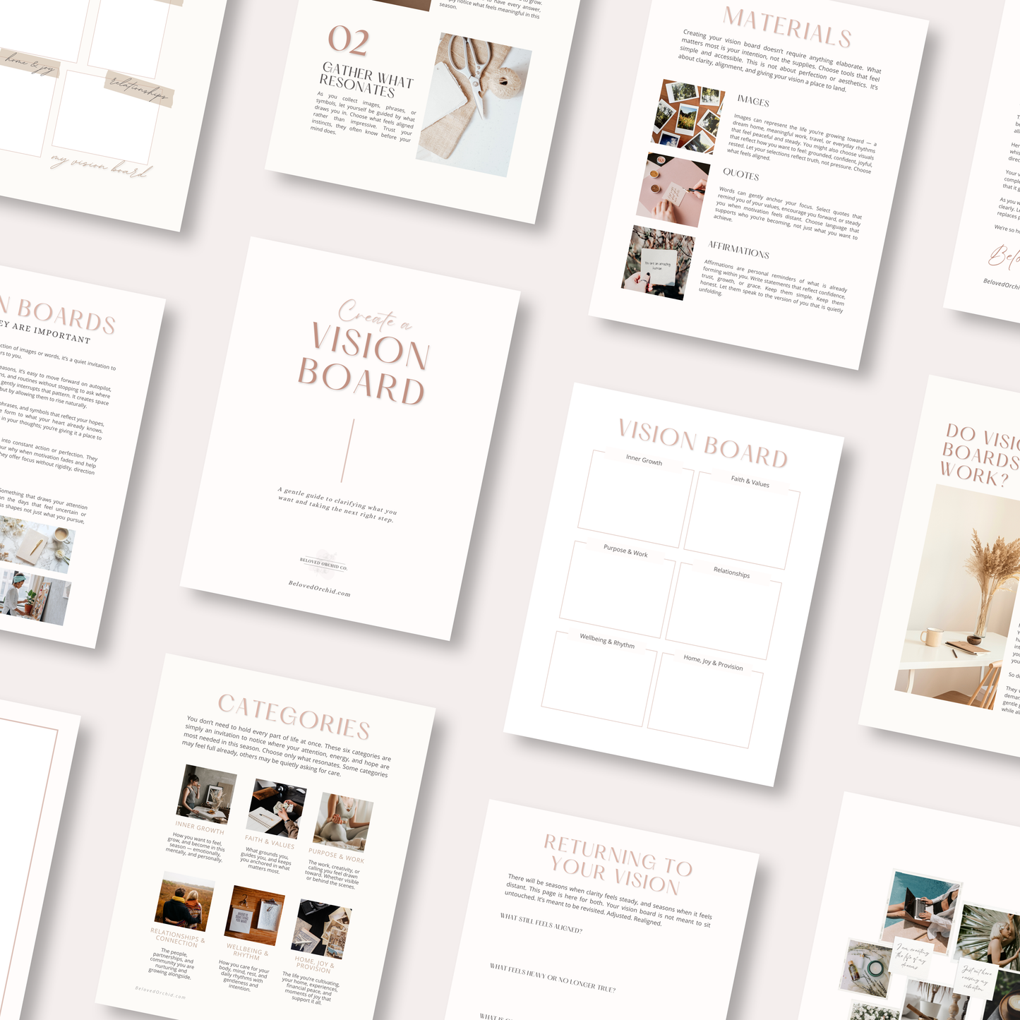 Create a Vision Board - A Gentle Guide to Clarity (Digital Download)