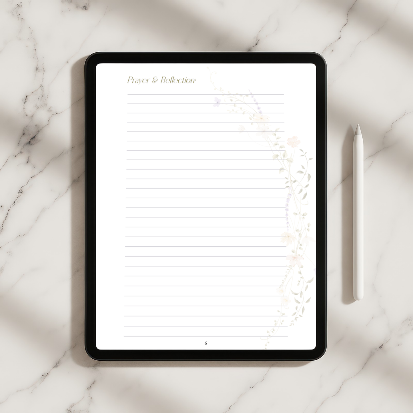 "Christian Marriage Prayer Journal" - A Printable Faith-Centered Prayer Guide for Wives (Digital Download)