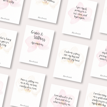 Digital Grace & Stillness Affirmation Cards (Free Printable Download)