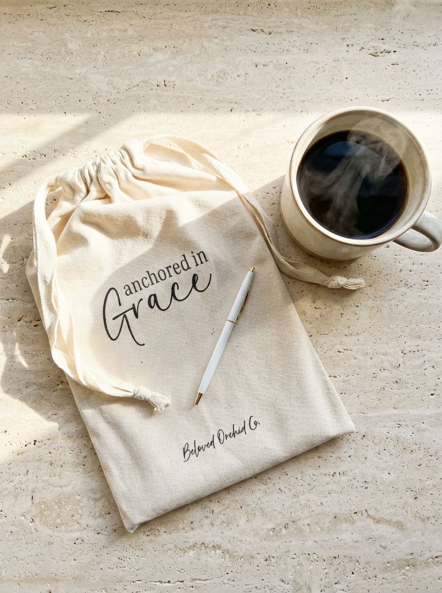 Anchored in Grace – Premium Hardcover Guided Journal for Wives (Pre-Order)